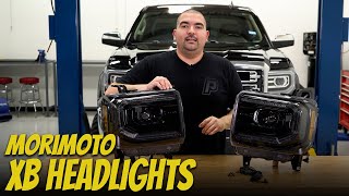 20142018 GMC Sierra Morimoto XB Headlights  Phastek Overview amp Installation [upl. by Ades146]