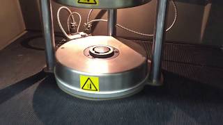 Testing Oscillating disk rheometer ODR2000 Alpha Technologies Rubber testing [upl. by Aivatal]