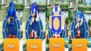 Sonic Dash  METAL SONIC VS SONIC VS ANDRONIC VS CLASSIC SONIC [upl. by Eirrod829]