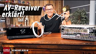 Alle AV Receiver Anschlüsse erklärt  Teil 2 [upl. by Kcirre]