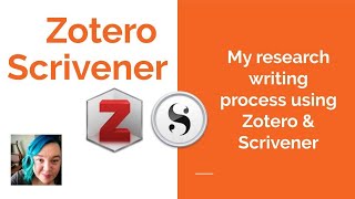 How I use Zotero  Scrivener to organize sources and write my dissertation [upl. by Arem561]