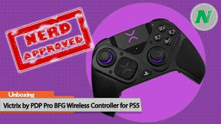 Unboxing The PDP Victrix Pro BFG PS5 Wireless Controller [upl. by Emelda14]