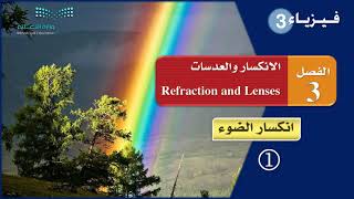 انكسار الضوء   1  Refraction of light [upl. by Ahsiema]