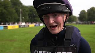 Rose Nesbitt delighted with Eg Michealangelo’s performance in their first year at Burghley [upl. by Eilsel]