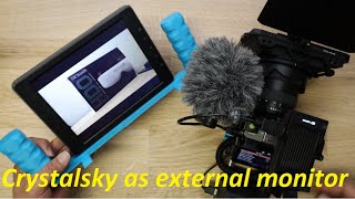 How to use the DJI Crystalsky as an external monitor [upl. by Ioj]