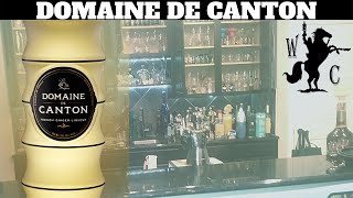 Domaine De Canton French Ginger Liqueur Review [upl. by Nilyahs571]