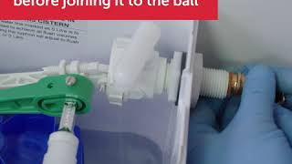 How to replace a toilet ball valve [upl. by Nabetse]