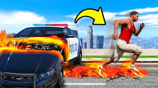 GTA 5 Mas a CADA PASSO  LAVA Incrível [upl. by Dymphia]