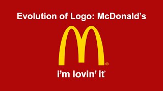 Evolution of Logo McDonalds [upl. by Ibba983]