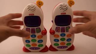 Fisher Price Laugh amp Learn Musical Toy Cell Phone for Baby Toddler Mattel C6324 [upl. by Oswell]