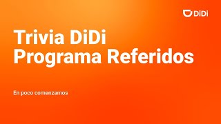 Trivia DiDi de Programa de Referidos 🎄 [upl. by Assedo]