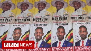 Uganda election Singer and president battle for youth vote  BBC News [upl. by Dacie]