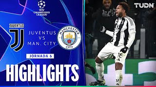 HIGHLIGHTS  Juventus vs Manchester City  UEFA Champions League 2425  TUDN [upl. by Branca904]