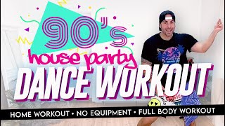 90s DANCE WORKOUT  Retro dance workout  90s Dance [upl. by Tnomel239]