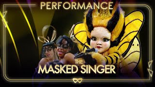 Queen Bee Performs Work It Out By Beyonce  Season 1 Ep7  The Masked Singer UK [upl. by Martita256]