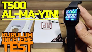 T500 Smartwatch İnceleme ve Kurulumu  Bu Saati Almamanız İçin Çok Sebep Var [upl. by Akin16]