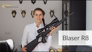 Blaser R8 Waffenhandhabung  Jagdschule Weiss  Jagdschein Niedersachsen [upl. by Etnoel]