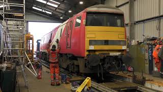 Class 91 arrives at Boness 4K [upl. by Eledoya]