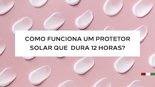 COMO FUNCIONA UM PROTETOR SOLAR QUE DURA 12 HORAS  ADA TINA [upl. by Valenba]