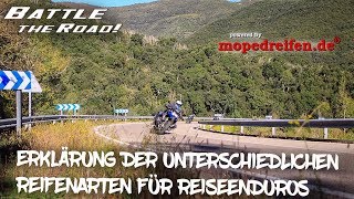 Bereifungsmöglichkeiten Reiseenduros by mopedreifende [upl. by Geof]