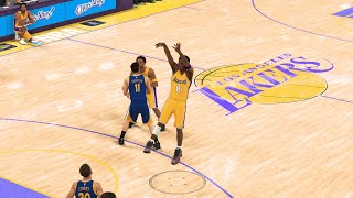 01 lakers vs the 17 warriors in 2k24 play now online [upl. by Alliehs]