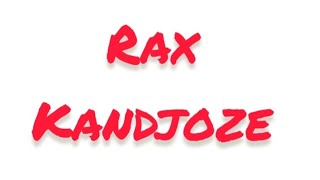 Rax Rakutuka Kandjoze ‐ fans song 2024 [upl. by Assilem863]