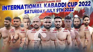 LIVE  Toronto International Kabaddi Cup 2022  Canada Kabaddi 2022 [upl. by Warga]