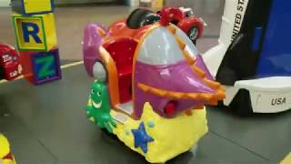 Amutec Deep Sea Voyager Kiddie Ride Very Rare [upl. by Enert]