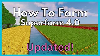 How To Use Superfarm 40 Garden 15 Hypixel Skyblock [upl. by Atsahs40]