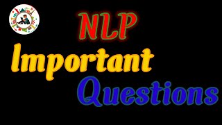 Natural language processing subject important question jntuh  NLP important questions btech jntuh [upl. by Gurango]