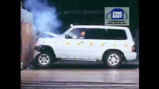 Nissan Patrol Crash Test [upl. by Nnylahs]