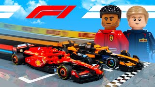 I Made A Formula One Race In LEGO [upl. by Aneala]