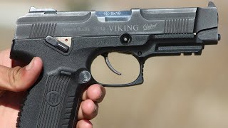 Russian VIKING Baikal MP 446 9mm pistol [upl. by Rebeca]