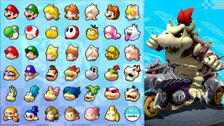 Mario Kart 8 Deluxe  All Characters [upl. by Loredana34]