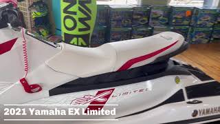 2021 Yamaha EX Limited Waverunner [upl. by Rotsen642]