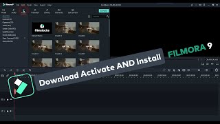 Filmora 9 Download install amp activate [upl. by Jeffry]