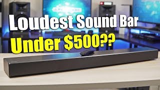 Loudest Sound Bar Under 500  Samsung HWMS650 Sound Soundbar [upl. by Piwowar]