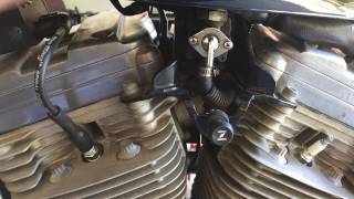 Replace Spark Plug Wires On A Harley Davidson Sportster [upl. by Bergwall114]