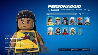 GUIDA INCARICHI TAI PIONIERE SKIN GRATIS  LEGO FORTNITE [upl. by Etnahsa101]