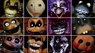 By The Hour  All Jumpscares Night 14 [upl. by Alrrats]