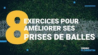 Gardien de but  8 exercices pour améliorer ses PRISES DE BALLES à la maison [upl. by Pippo901]