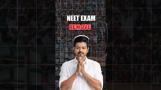 Thalapathy Remove Neet Exam 🤯 shorts [upl. by Aissyla]