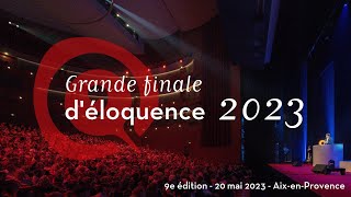 Grande finale déloquence 2023  Concours intégral [upl. by Tumer417]