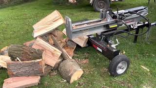 Cheapest and Best log splitter  Performance built 27 ton  Two year review [upl. by Humpage651]