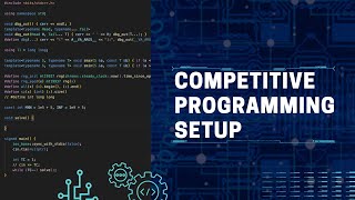 My Competitive Programming Setup [upl. by Madian]