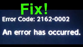 Nintendo Switch Error Code 21620002 FIX [upl. by Gawlas651]