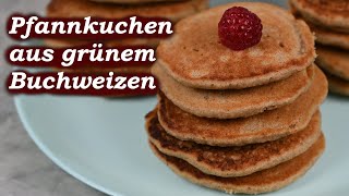 Fluffige Pfannkuchen aus grünem Buchweizen ohne Milch und Eier [upl. by Tillo341]