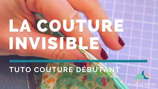 Faire une couture invisible à la main [upl. by Ailido]