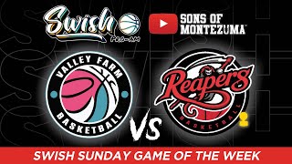 SWISH League ProAm Week 3 Game 2 Valley Farm vs Reapers Double Header [upl. by Limemann]