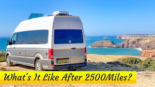 VW Grand California 680  FULL 2500 MILE REVIEW [upl. by Ahsinik]